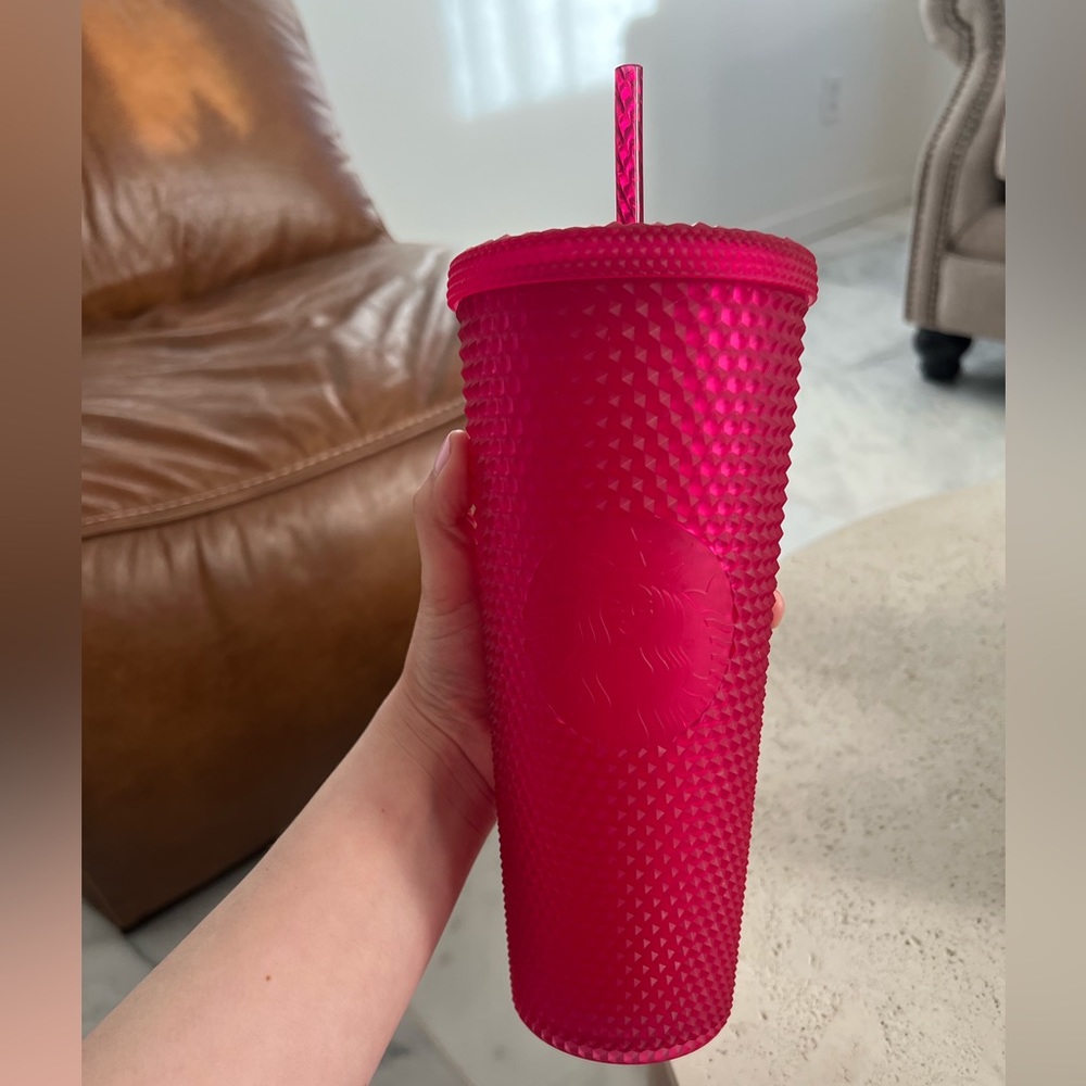 Starbucks Ruby Pink Studded
